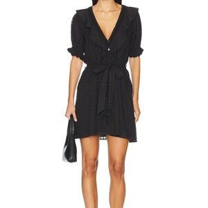 Marissa Dress in Black Voile